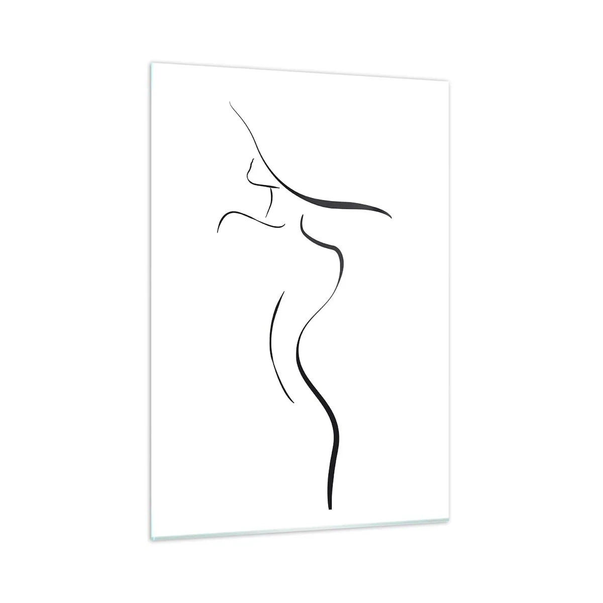 Tablou pe sticlă - E insesizabilă ca un val - 50x70 cm