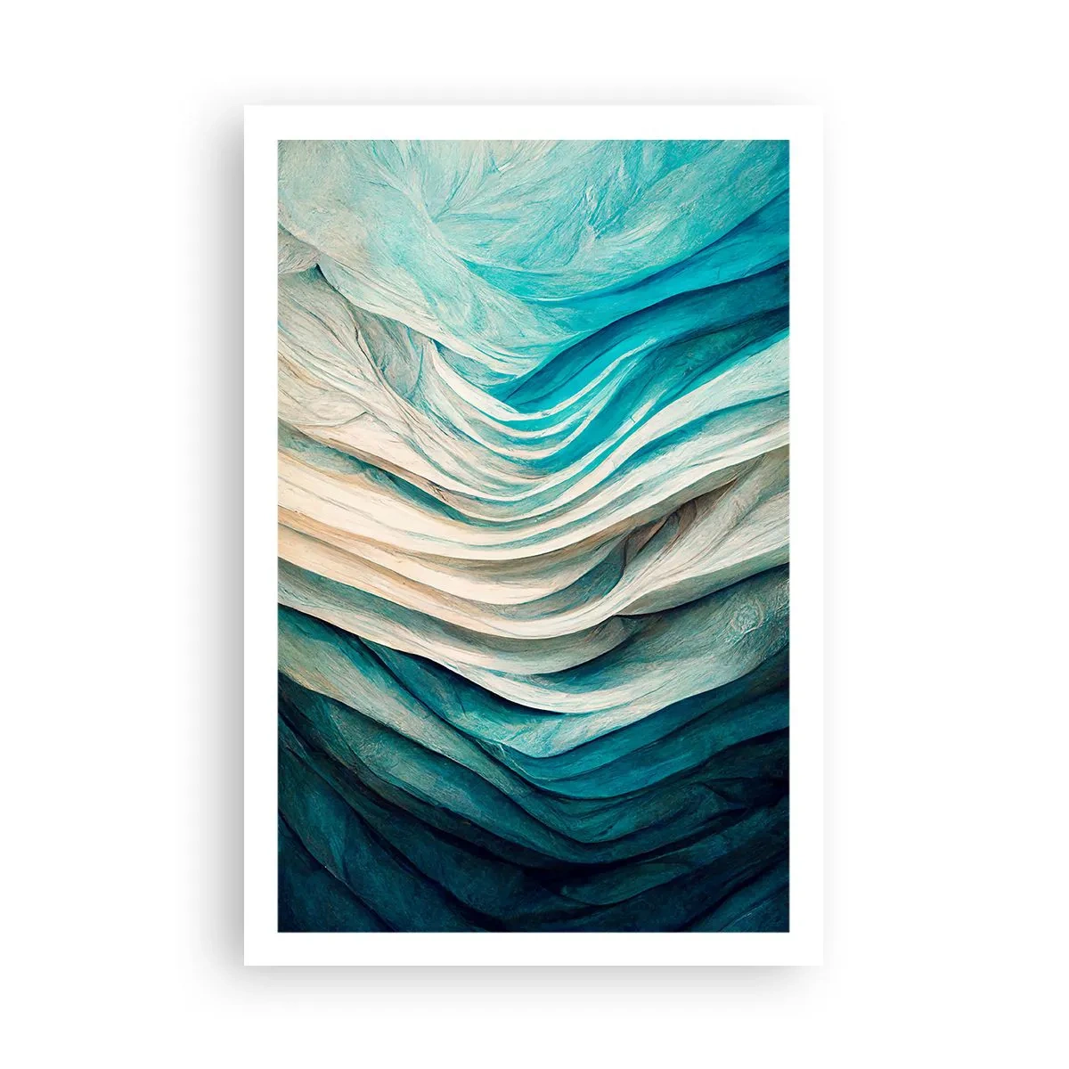 Poster - Insațiabilitate albastră - 61x91 cm