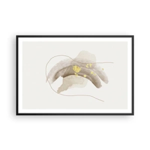 Poster în ramă neagră - Întâlnite în spațiu - 91x61 cm