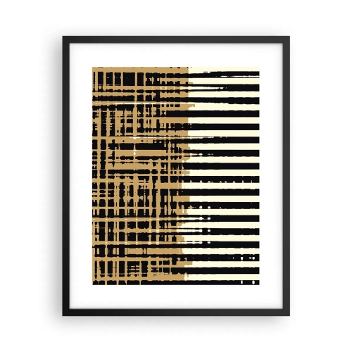 Poster în ramă neagră - Abstracție arhitecturală - 40x50 cm