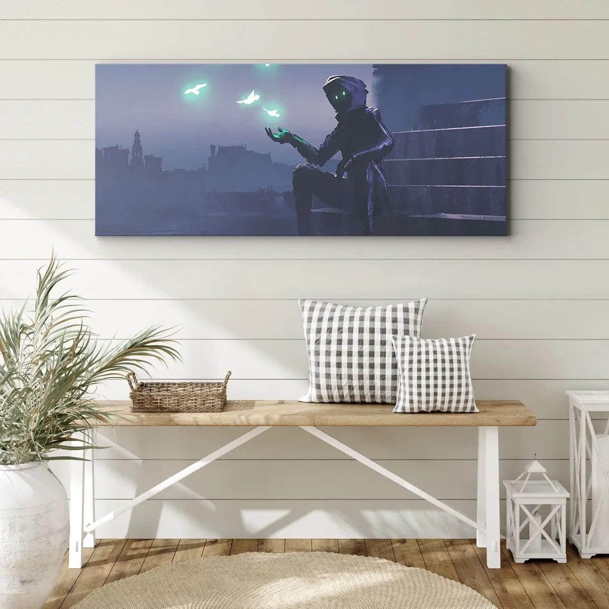 Tablou pe pânză - Viața se va întoarce - 90x30 cm