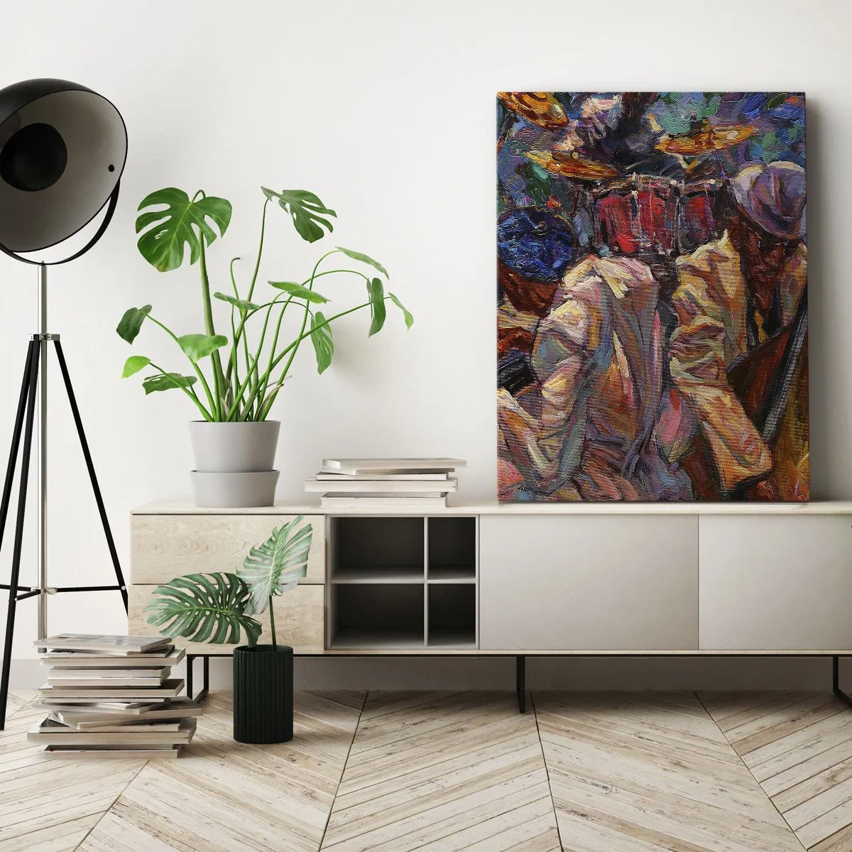 Tablou pe pânză - Într-un ritm - 50x70 cm