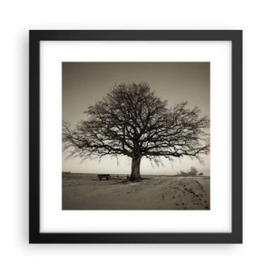 Poster în ramă neagră - De aici până în veșnicie - 30x30 cm