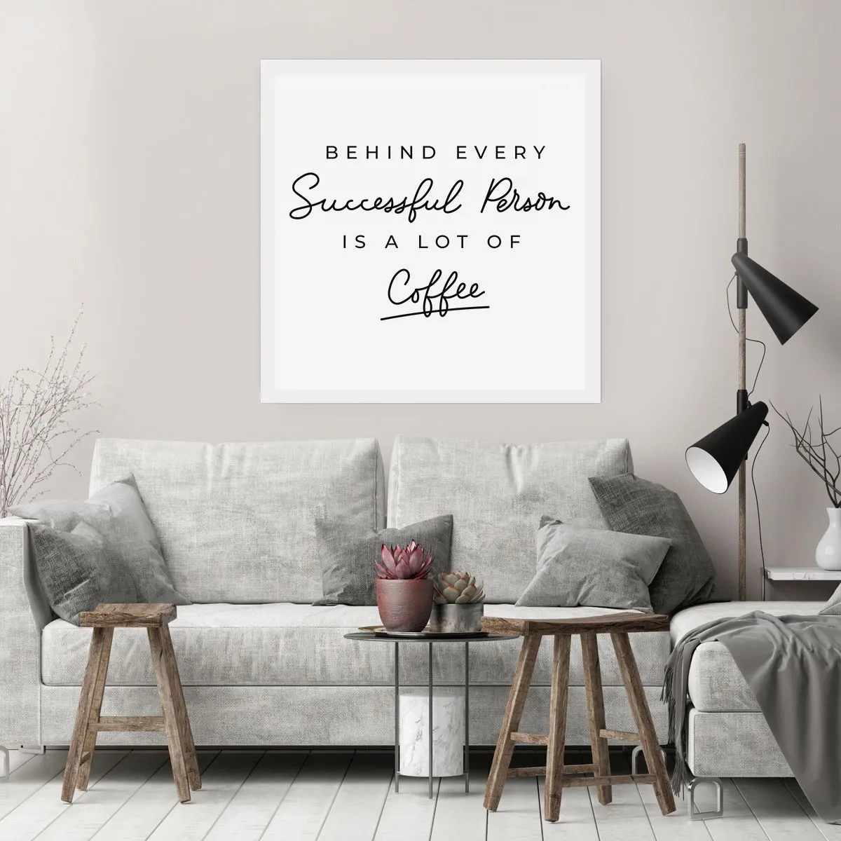 Poster - Secretul succesului - 40x40 cm