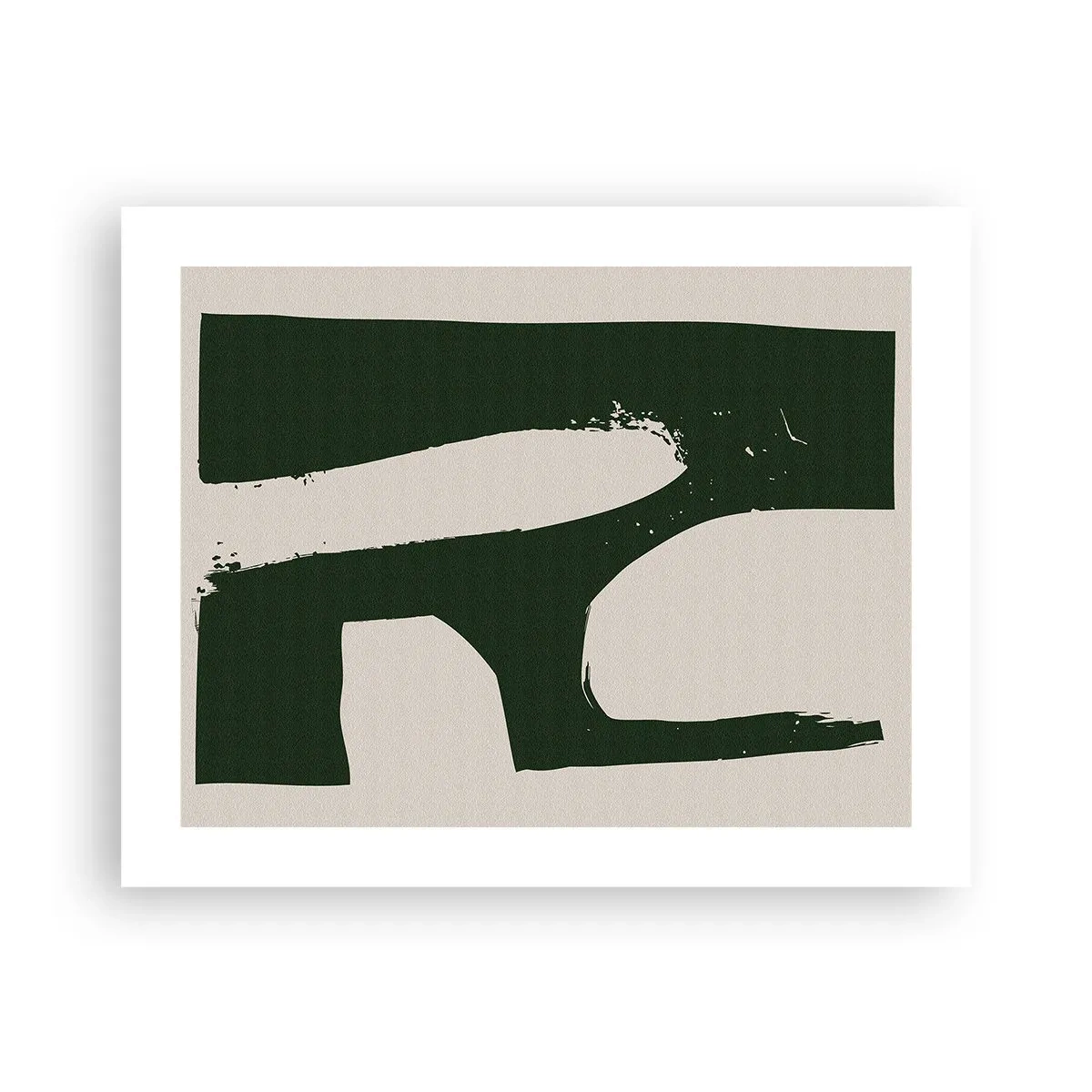 Poster - Golfuri de alb - 50x40 cm