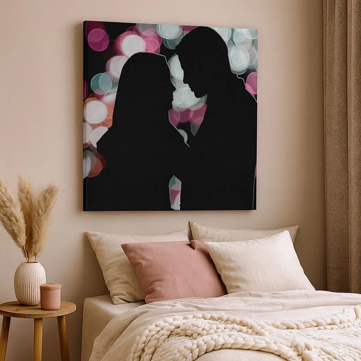 Tablou pe pânză - Da! - 30x30 cm