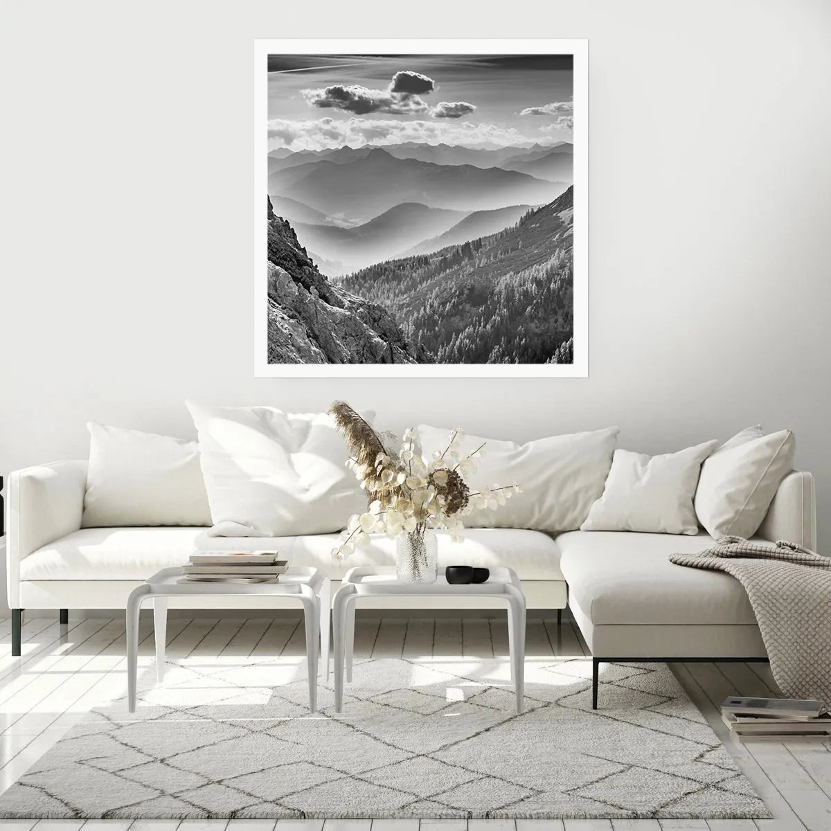 Poster - Dincolo de orizont - 40x40 cm