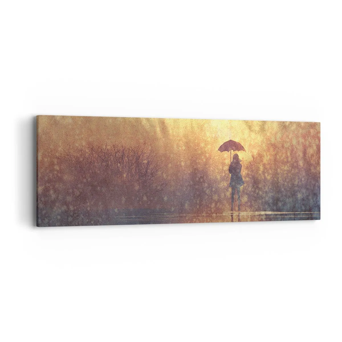Tablou pe pânză - Simt că cineva se uită la mine - 90x30 cm