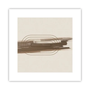 Poster - O adiere de gri - 30x30 cm