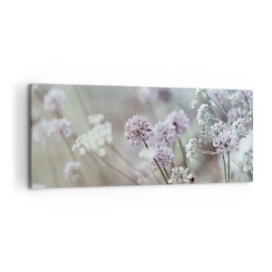 Tablou pe pânză - Ierburi dulci filigranate - 120x50 cm