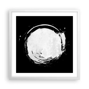 Poster în ramă albă - O ieșire bună - 50x50 cm