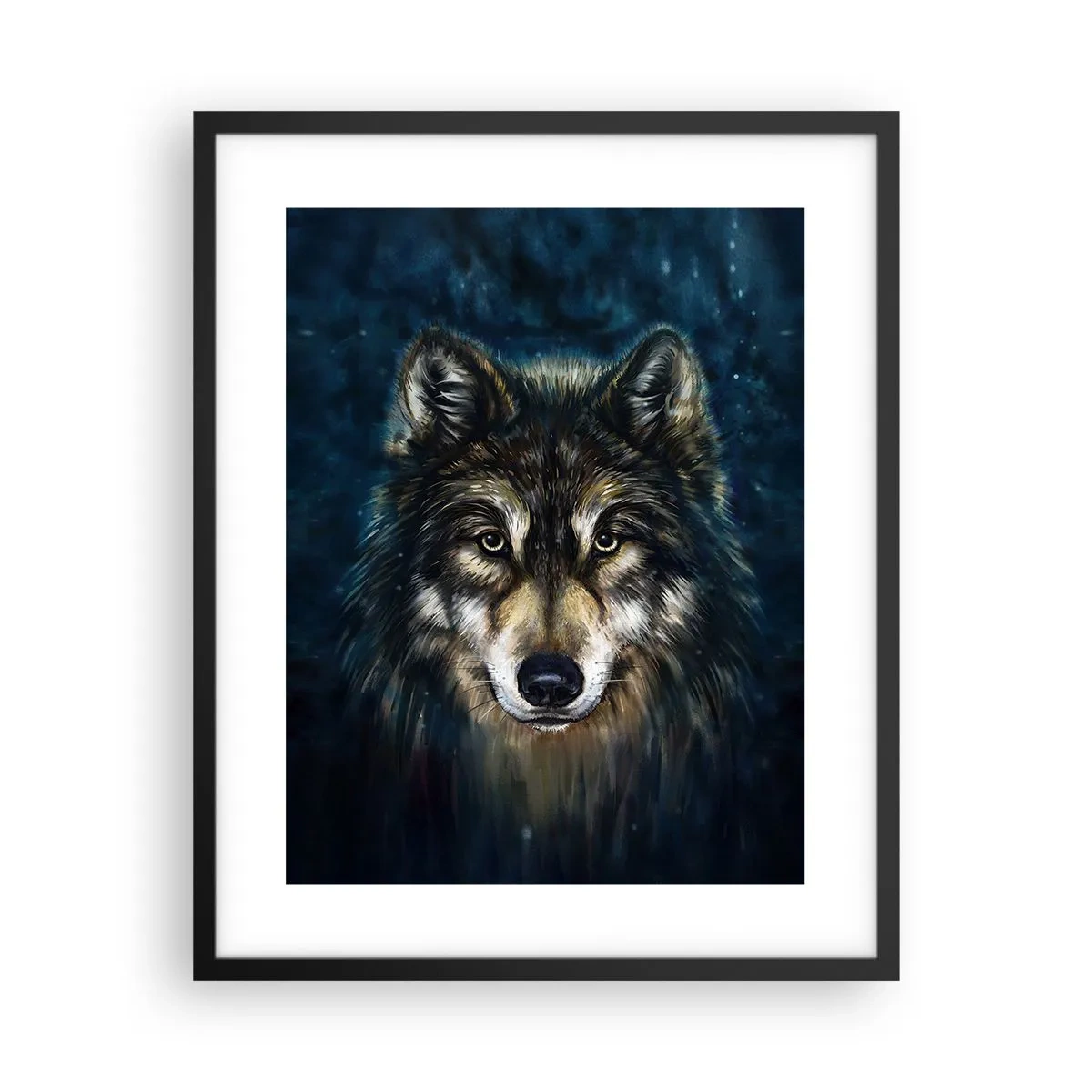 Poster în ramă neagră - Alfa? Și omega - 40x50 cm