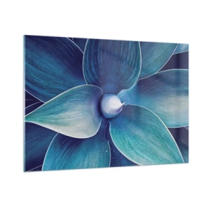 Tablou pe sticlă - A furat albastrul de la cer - 100x70 cm