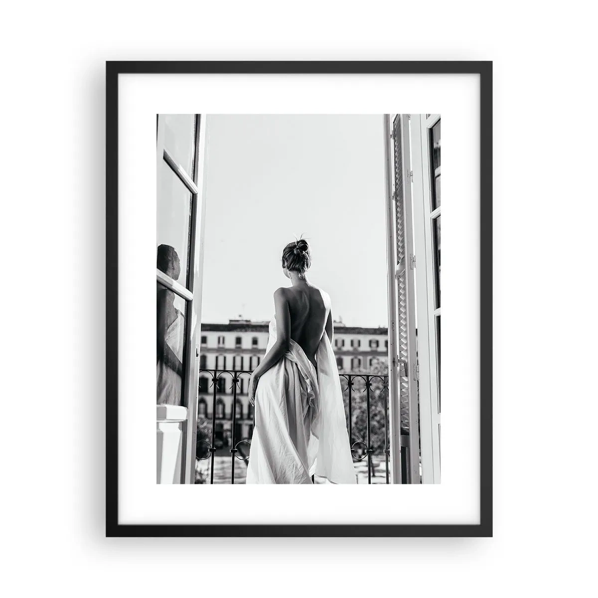 Poster în ramă neagră - Trezirea simțurilor - 40x50 cm