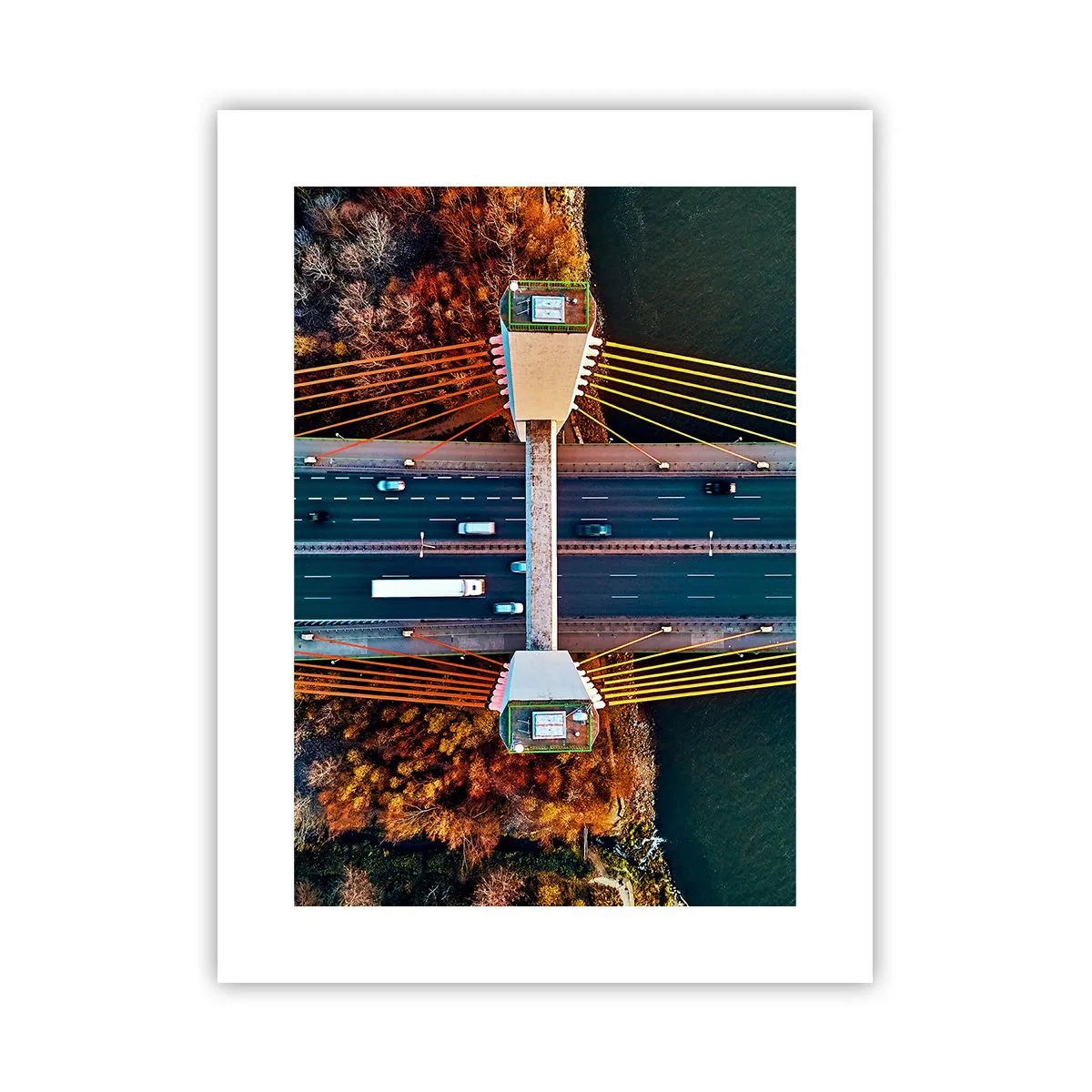 Poster - Din pădure spre apă - 30x40 cm