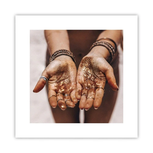 Poster - Un cadou pentru tine - 30x30 cm