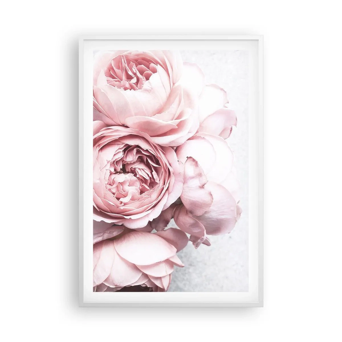 Poster în ramă albă - Pentru romantici - 61x91 cm