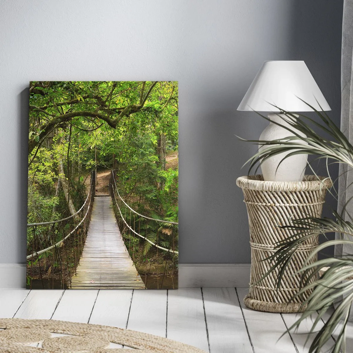 Tablou pe pânză - Pentru că în grădină crește o liană - 50x70 cm