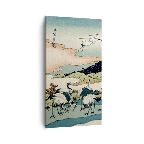 Tablou pe pânză - În mod japonez - 45x80 cm