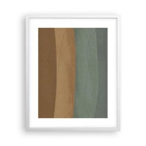 Poster în ramă albă - Compoziție orizontală - 40x50 cm