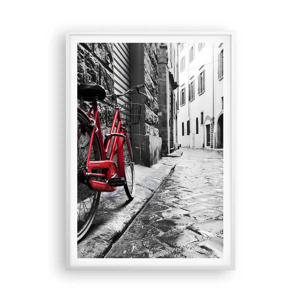 Poster în ramă albă - Adevărata frumusețe nu îmbătrânește - 70x100 cm