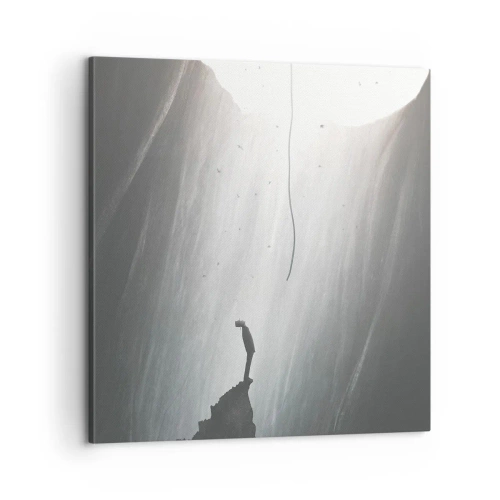 Tablou pe pânză - Există întotdeauna o cale de ieșire - 60x60 cm