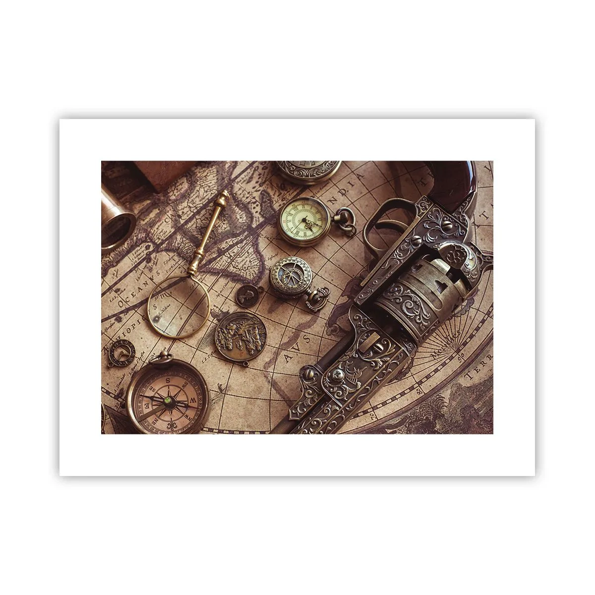 Poster - Sugestii de aventură - 40x30 cm