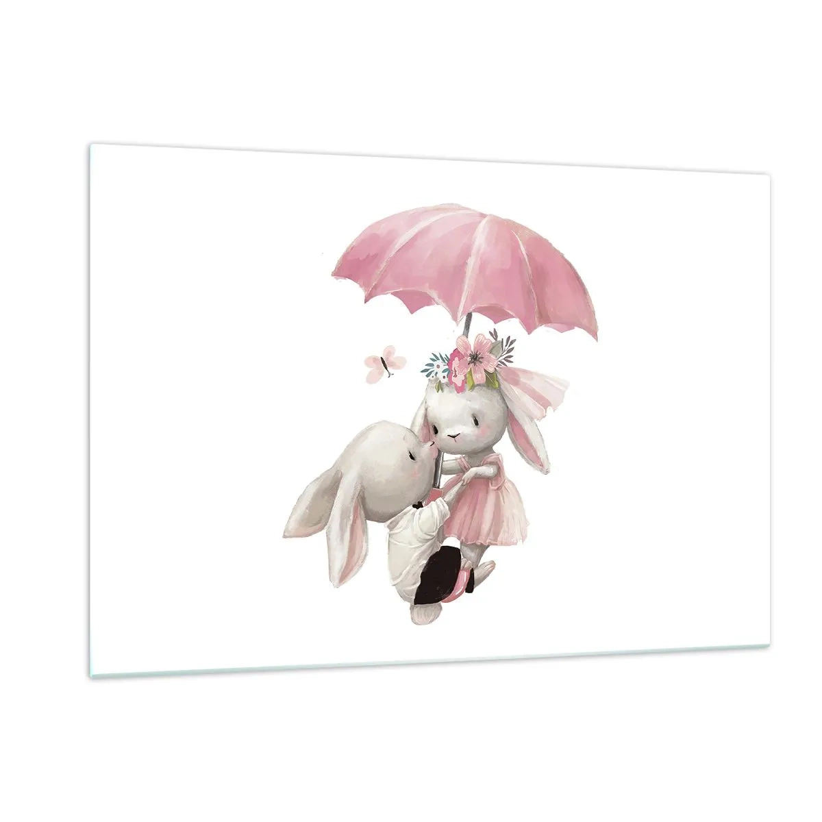 Tablou pe sticlă - Pur și simplu dragoste - 120x80 cm