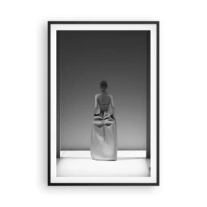 Poster în ramă neagră - Simplitate sofisticată - 61x91 cm