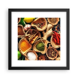 Poster în ramă neagră - Ia ce vrei - 30x30 cm