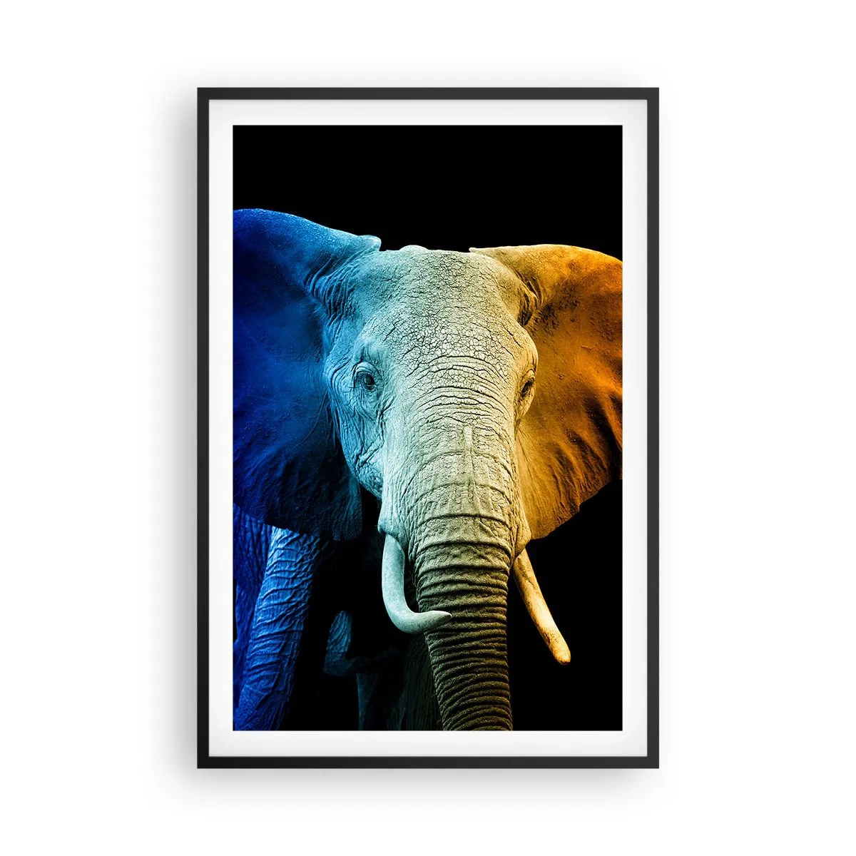 Poster în ramă neagră - Excentric, nu ciudat - 61x91 cm