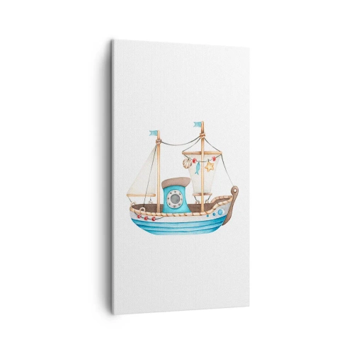 Tablou pe pânză - Ahoy aventura! - 45x80 cm