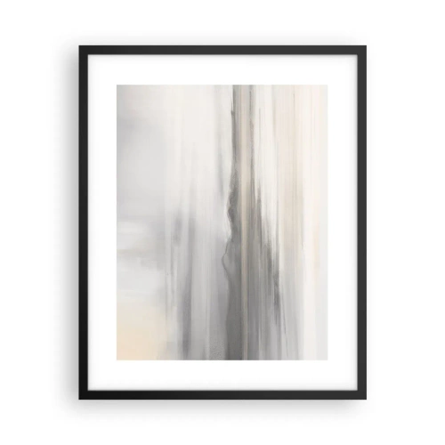 Poster în ramă neagră - Gândul îndepărtat - 40x50 cm