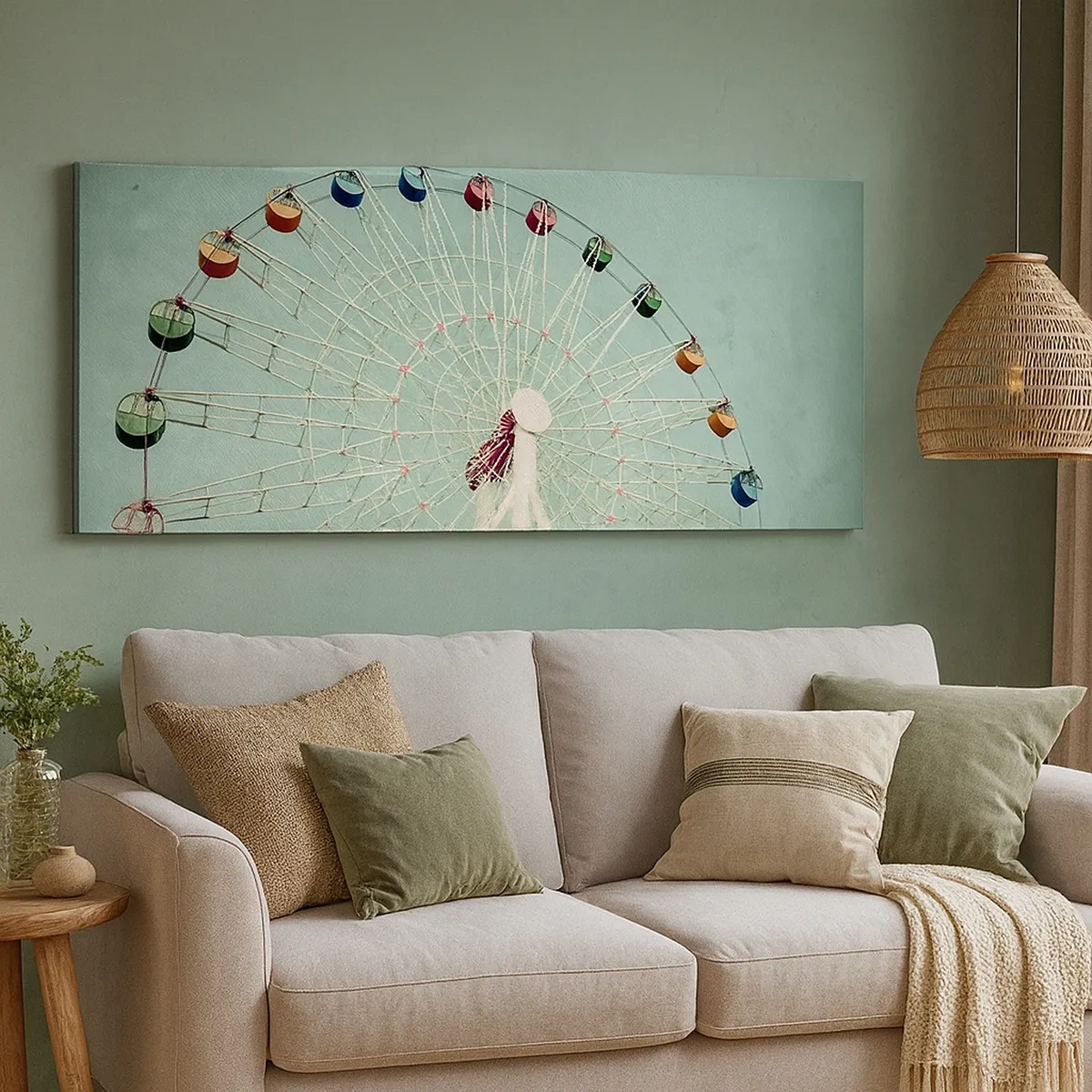 Tablou pe pânză - Poftim la joacă - 30x30 cm