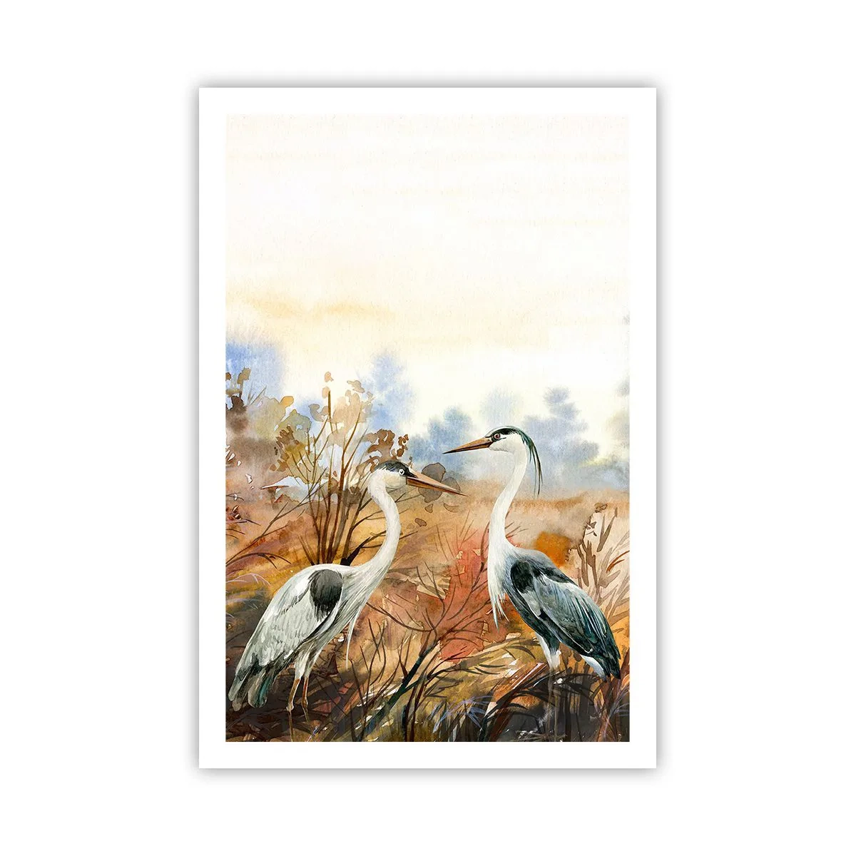 Poster - Încotro în toamnă? - 61x91 cm
