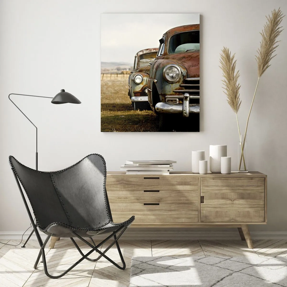 Tablou pe sticlă - O odihnă binemeritată - 50x70 cm