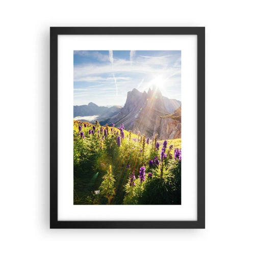 Poster în ramă neagră - Viața secretă a ierburilor - 30x40 cm