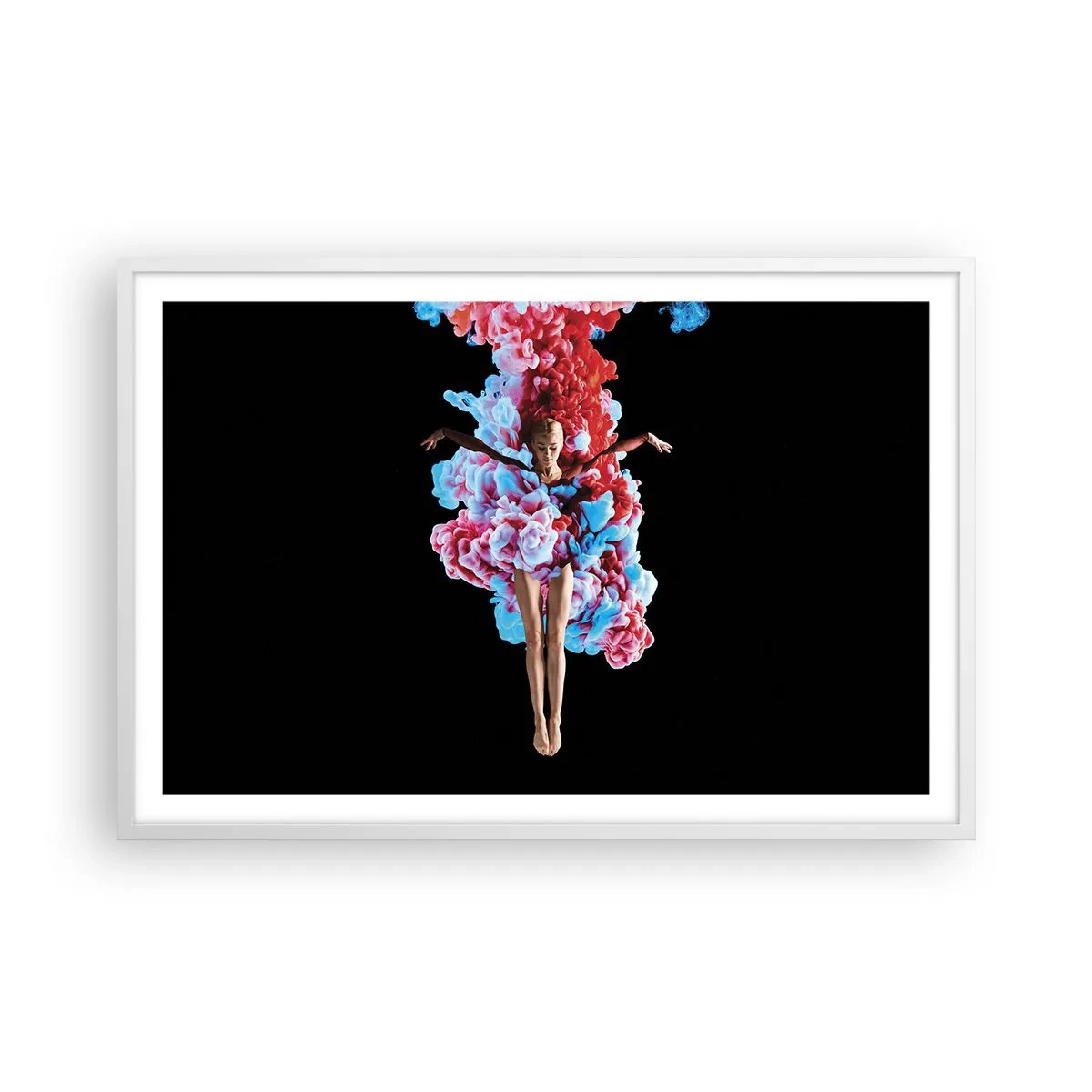 Poster în ramă albă - În plină înflorire - 91x61 cm