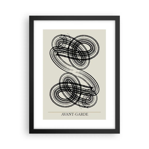 Poster în ramă neagră - A apărut spontan - 30x40 cm