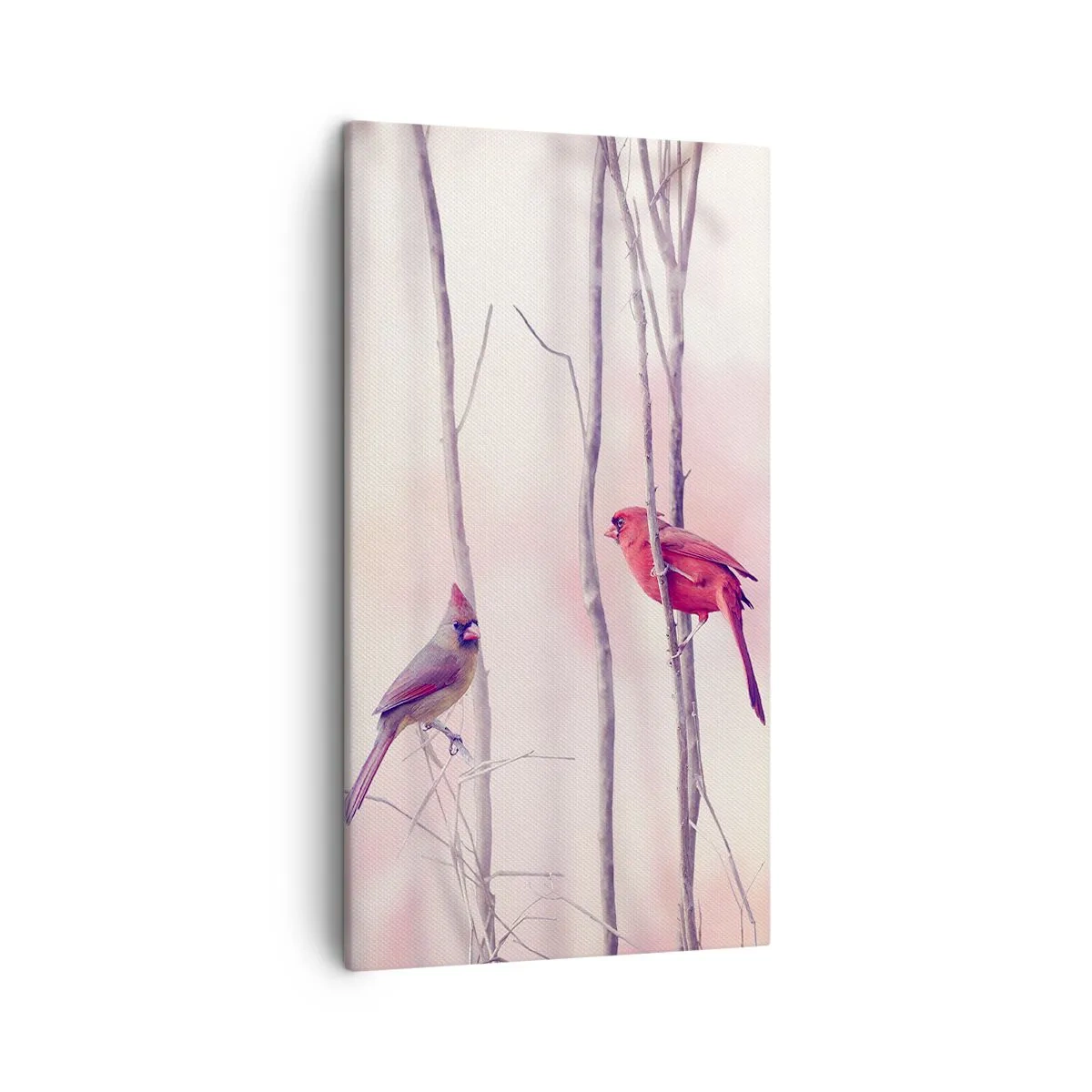 Tablou pe pânză - O poveste din Pădurea Roz - 45x80 cm