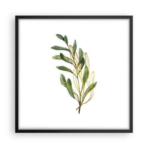 Poster în ramă neagră - Toate cele bune - 50x50 cm