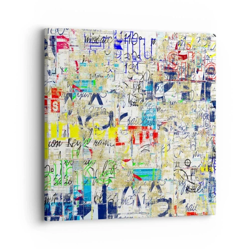 Tablou pe pânză - Pur și simplu plăcut pentru ochi - 40x40 cm