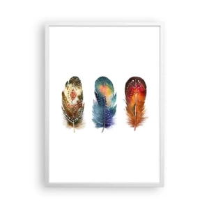 Poster în ramă albă - Ritualuri, rituri, mistere - 50x70 cm