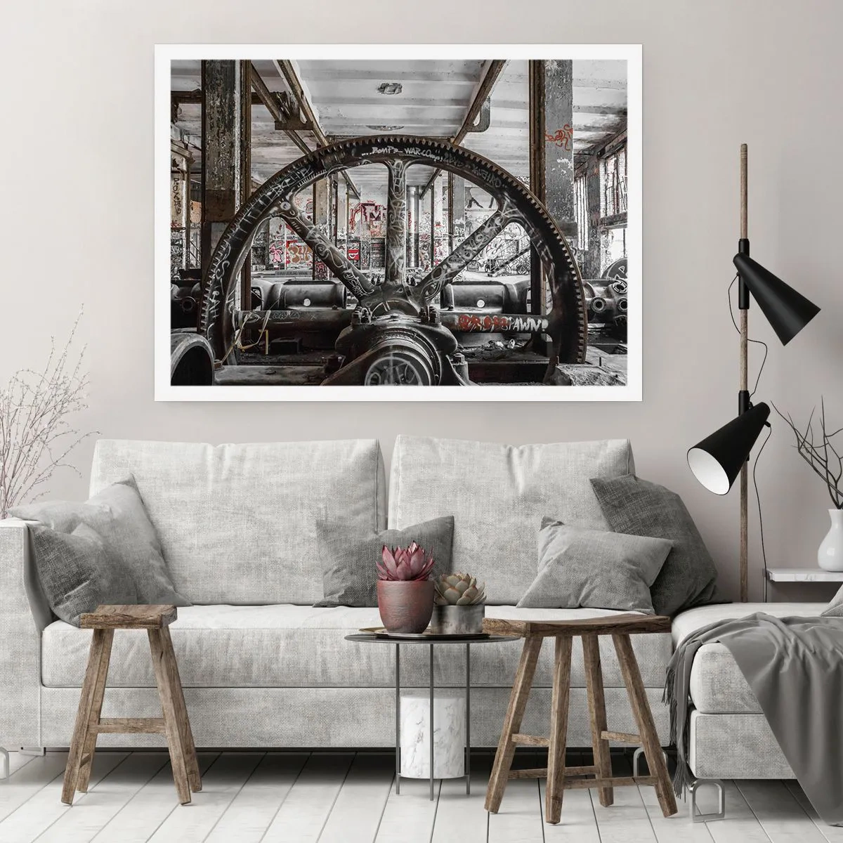 Poster - Viața secretă a unei fabrici - 100x70 cm