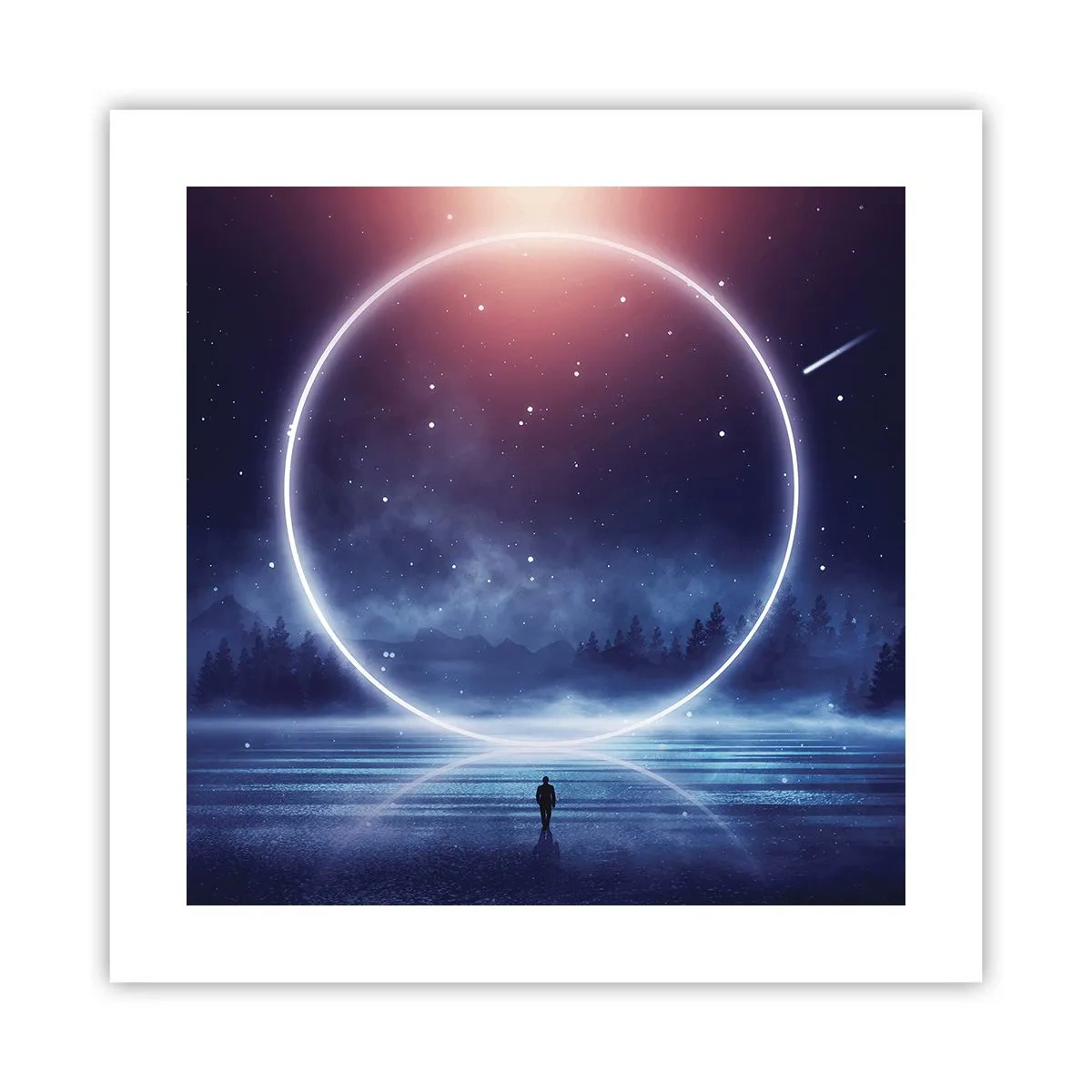 Poster - Ei sunt deja aici... - 40x40 cm