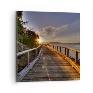 Tablou pe pânză - Să mergem spre soare - 70x70 cm