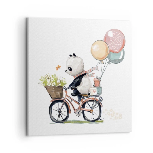 Tablou pe pânză - O zi fericită - 50x50 cm