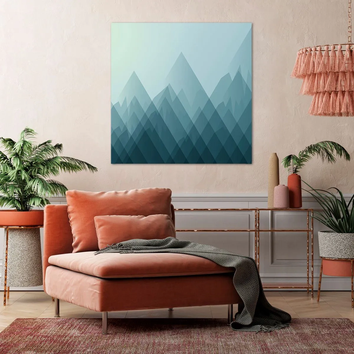 Tablou pe pânză - Mare, mai mare, cea mai mare - 40x40 cm