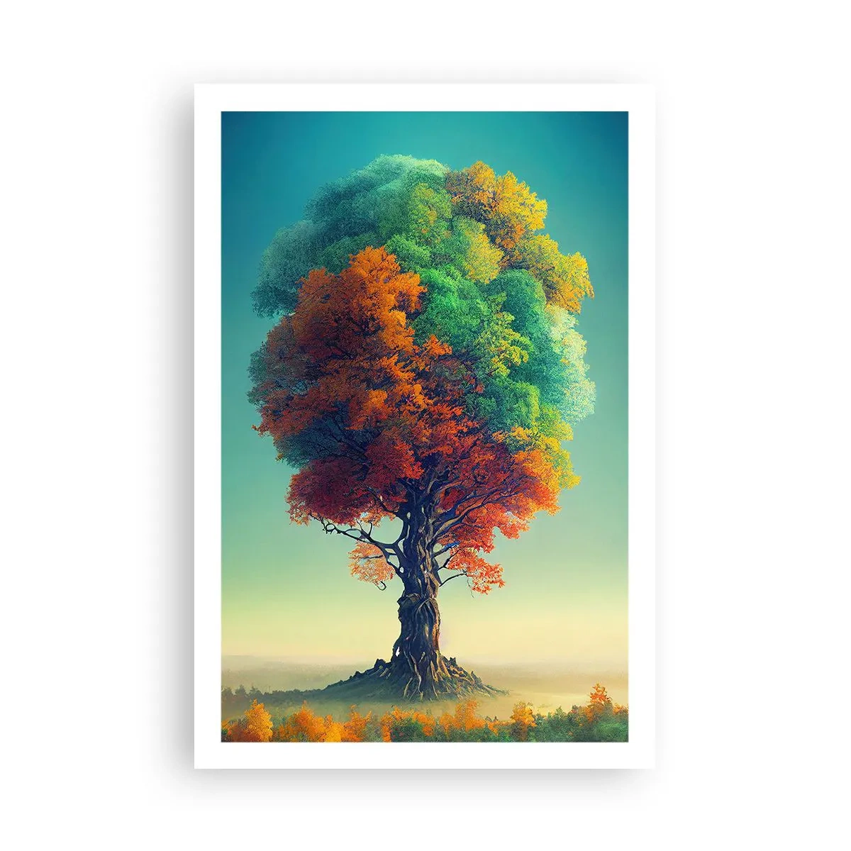 Poster - Stejarul - părintele naturii - 61x91 cm