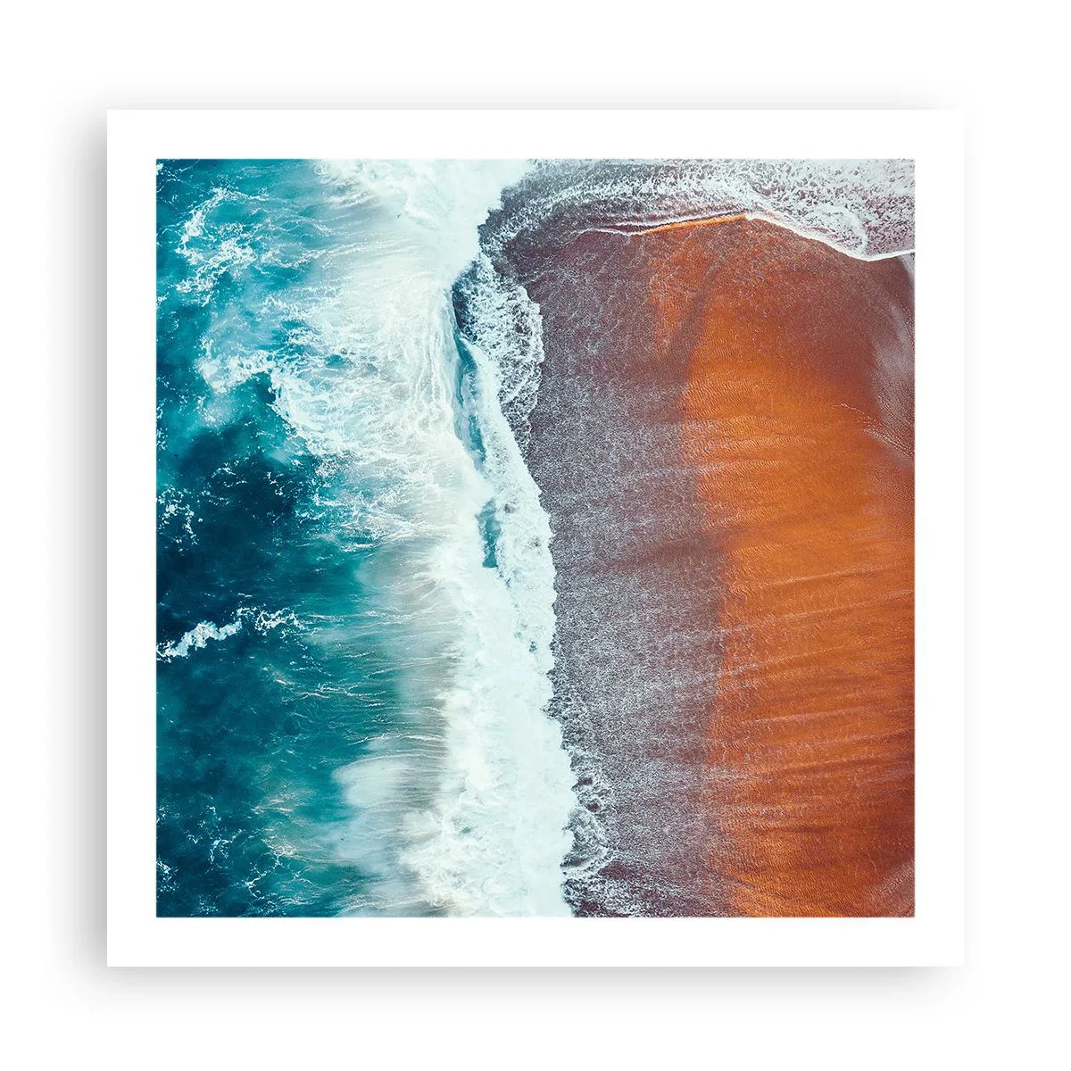 Poster - Atingerea oceanului - 60x60 cm